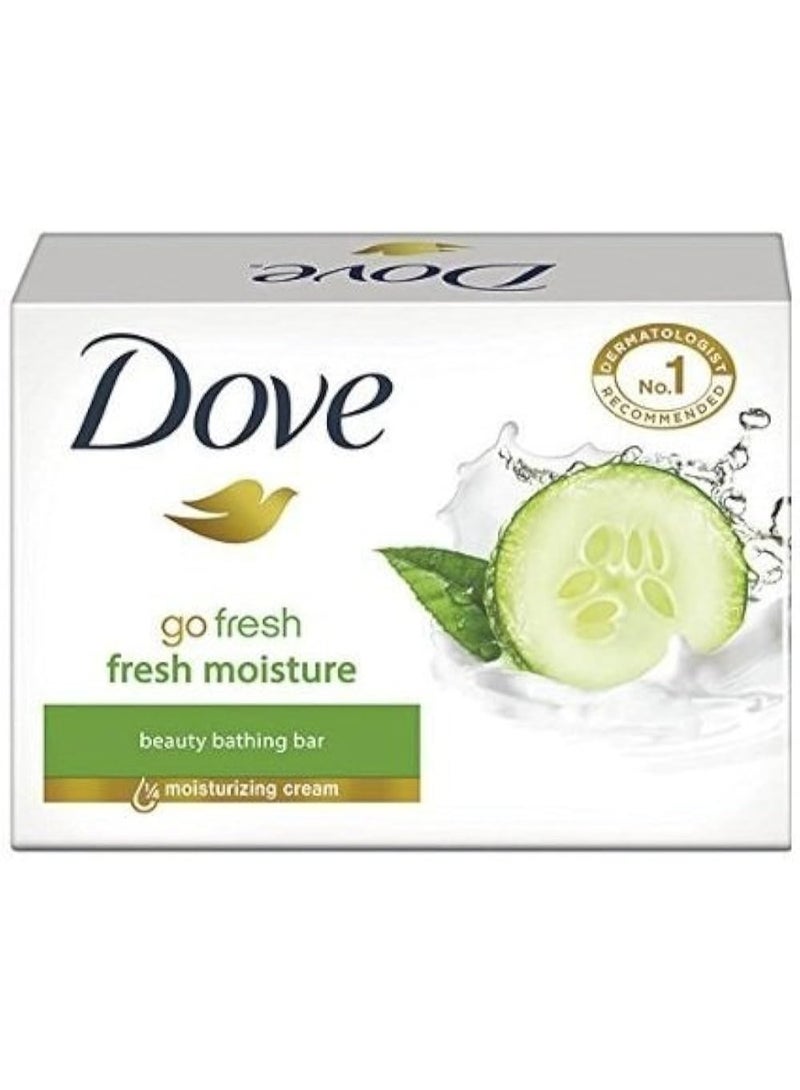 دوف صابون دوف جو فريش تاتش بيوتي كريم بار (135 جم × 3 قطع) - Image 2